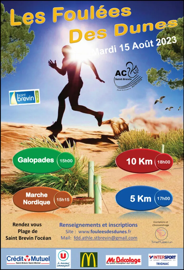 affiche de la course