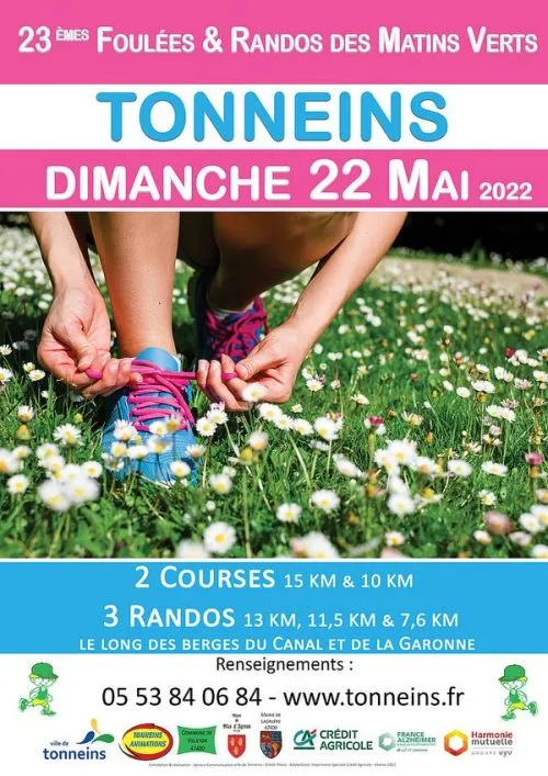 affiche de la course