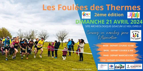 Foulées des Thermes – Le Vieil Evreux 2024 Inscription Résultats