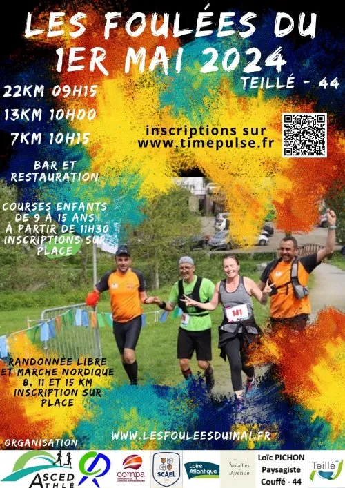 affiche de la course