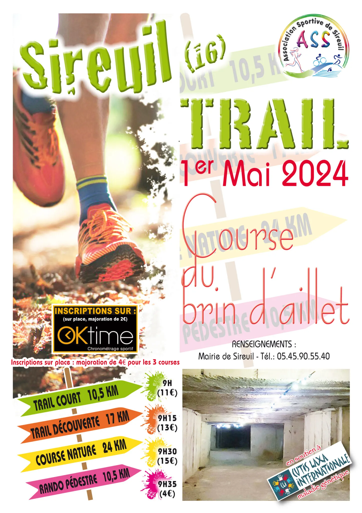 affiche de la course