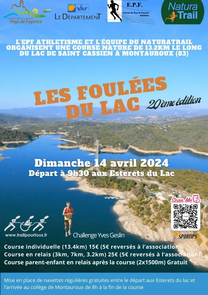 affiche de la course