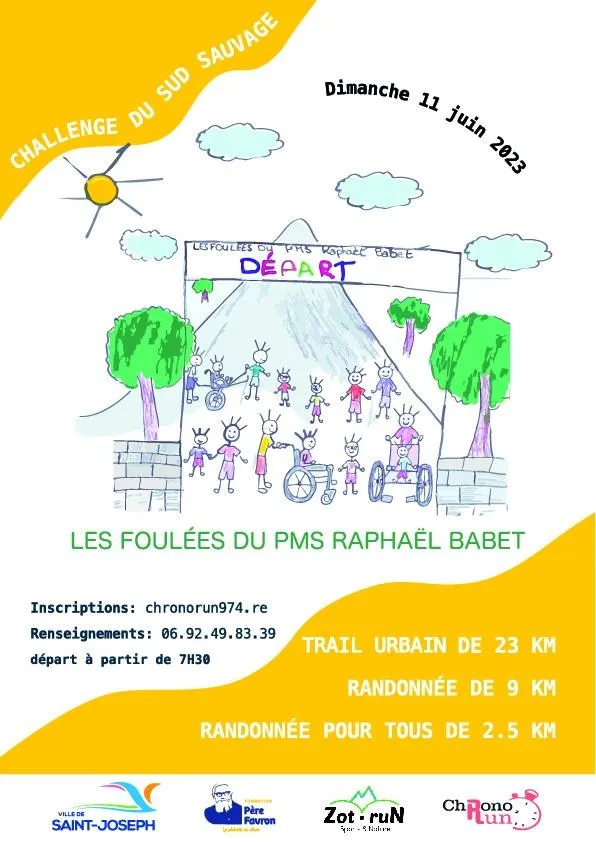 affiche de la course