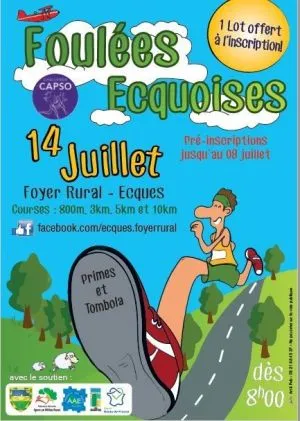 affiche de la course