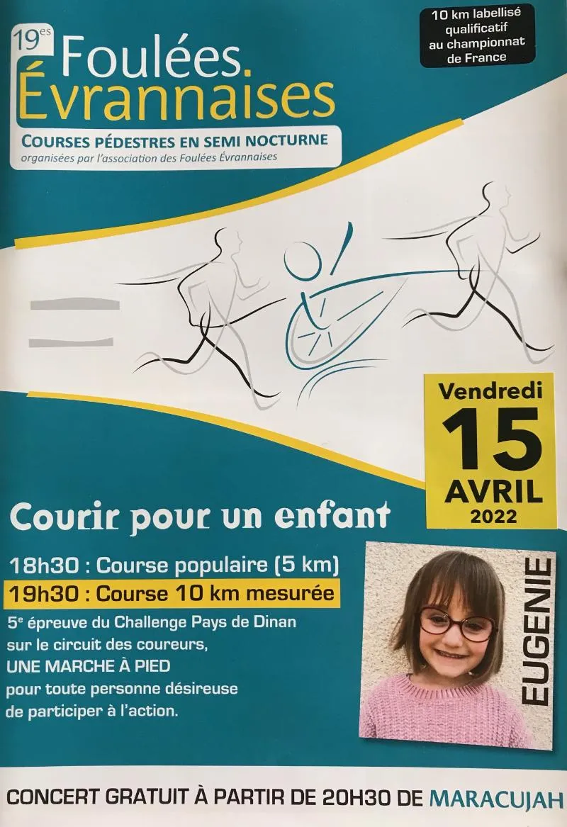 affiche de la course