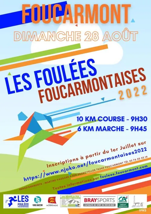 affiche de la course