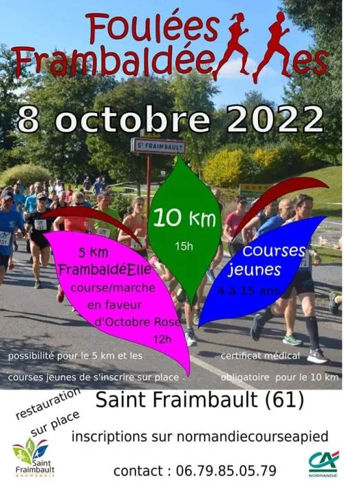 affiche de la course