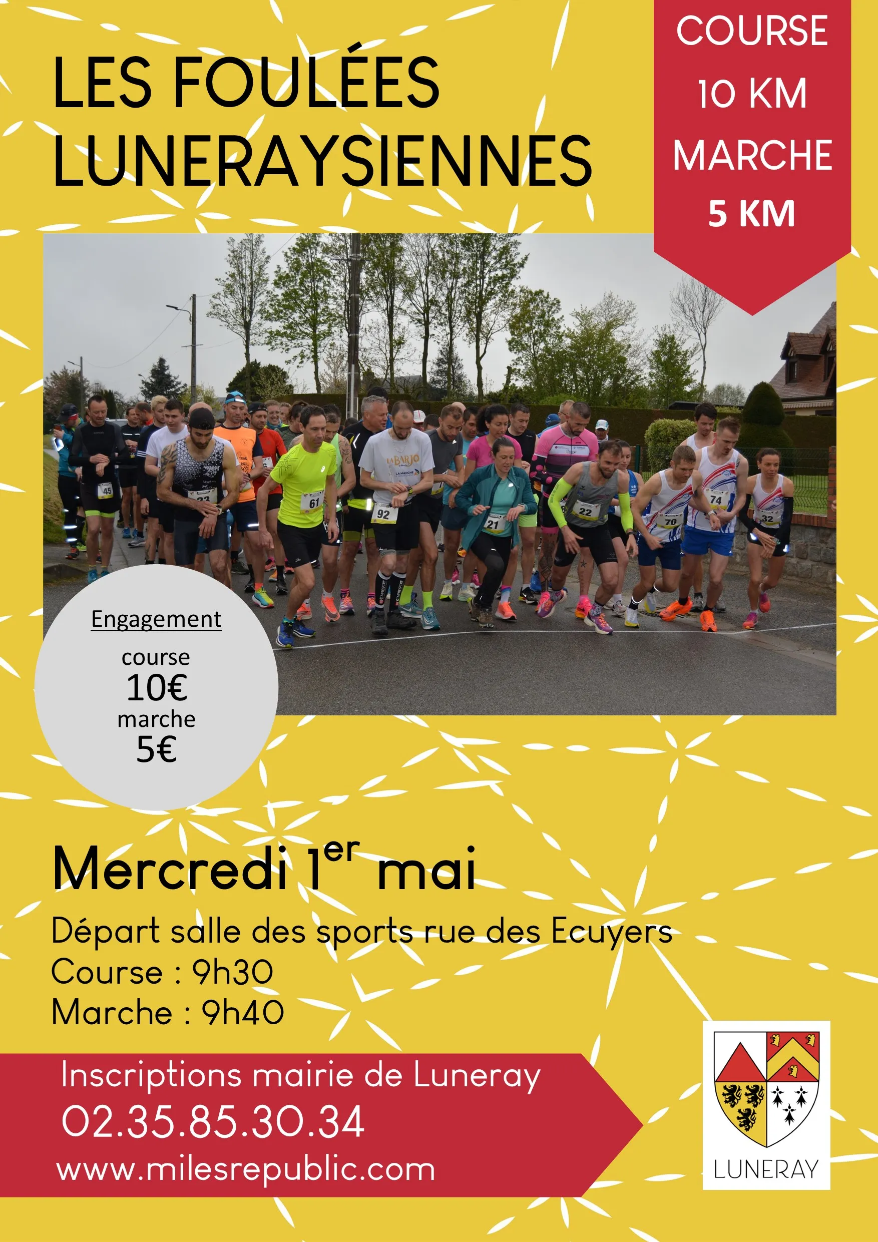 affiche de la course