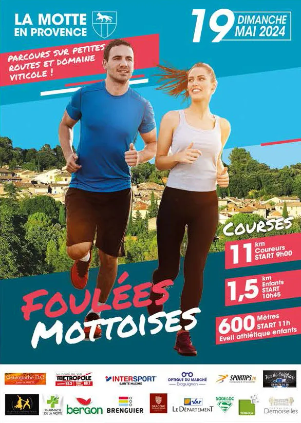 affiche de la course