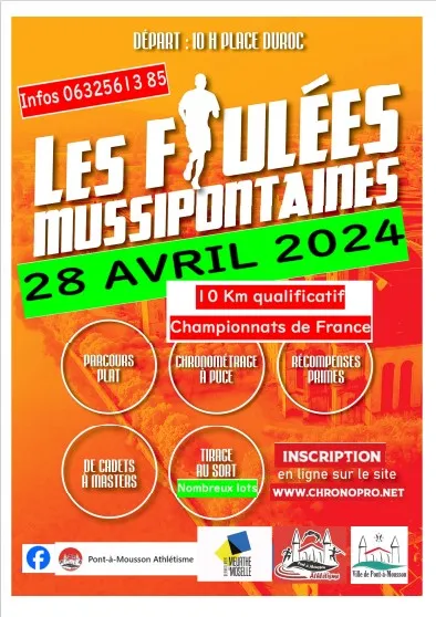 Foulées Mussipontaines 2024 Inscription Résultats