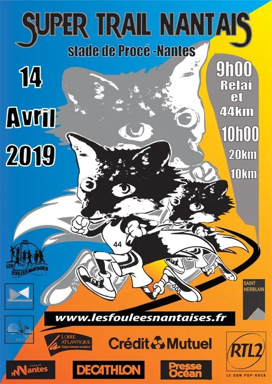 affiche de la course