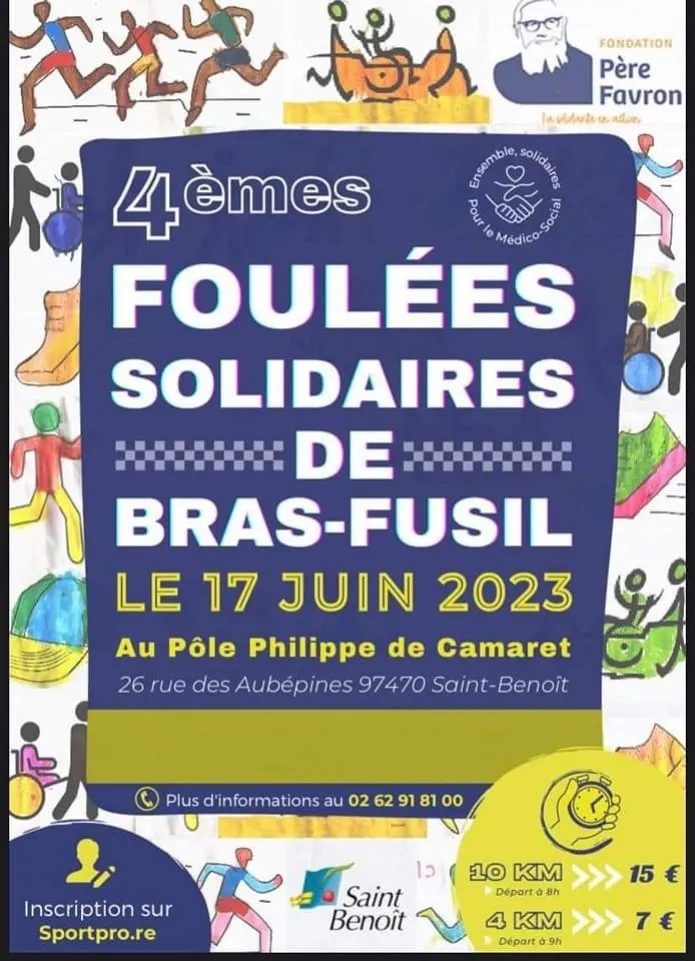 Foulées Solidaires de Bras-Fusil 2024 Inscription Résultats