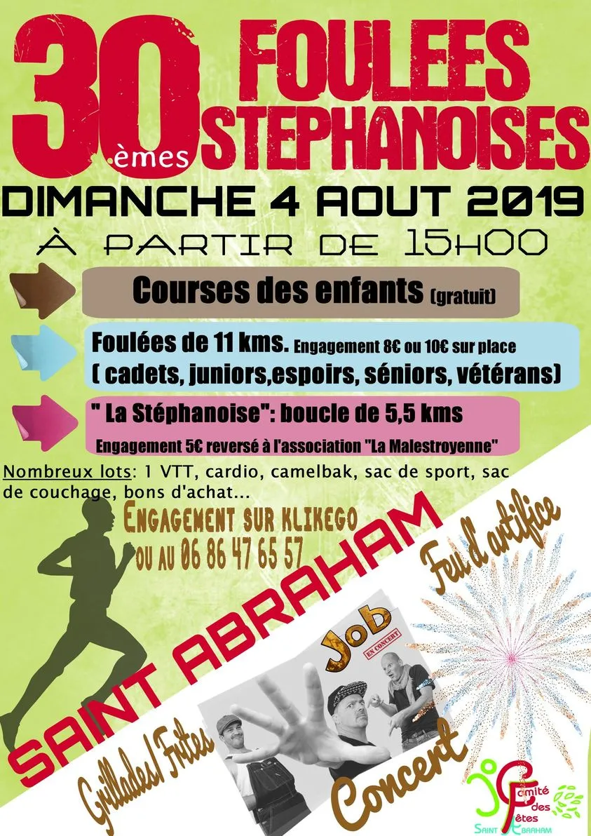 affiche de la course