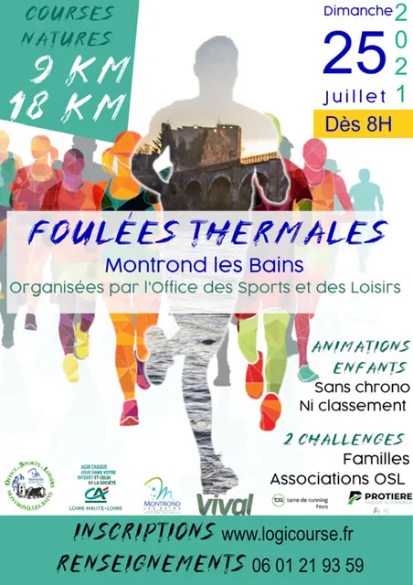 Foulees thermales Montrond 2024 Inscription Résultats