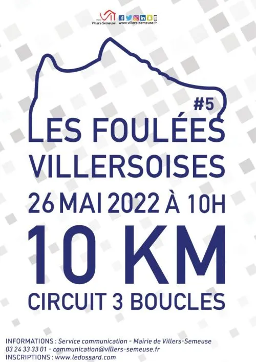 affiche de la course