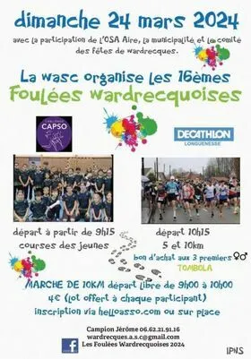 affiche de la course