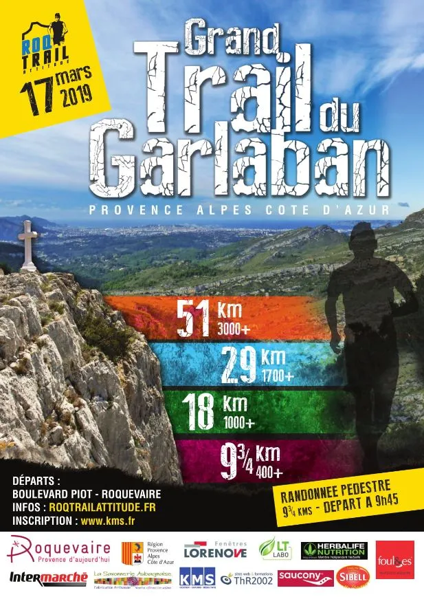 affiche de la course