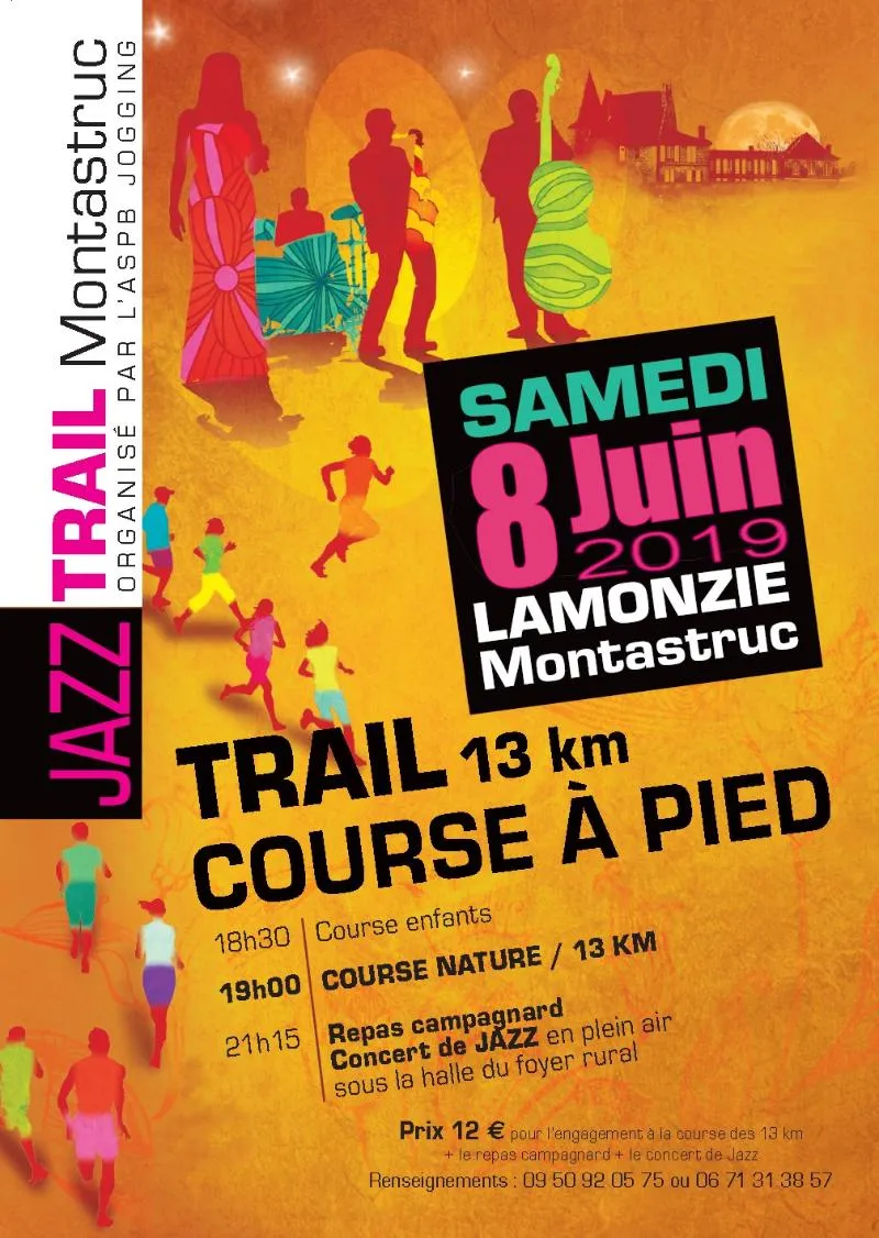 affiche de la course