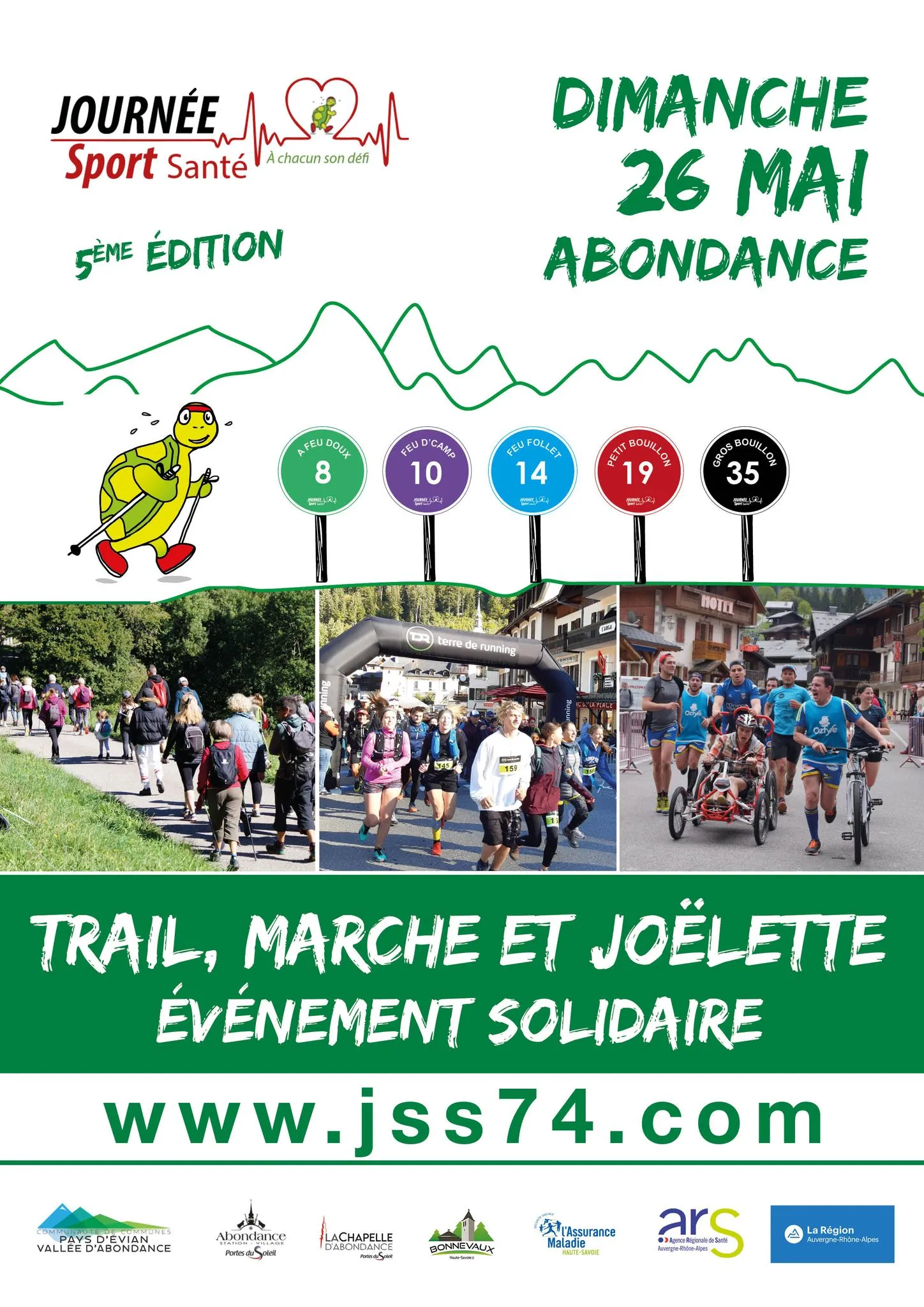 affiche de la course