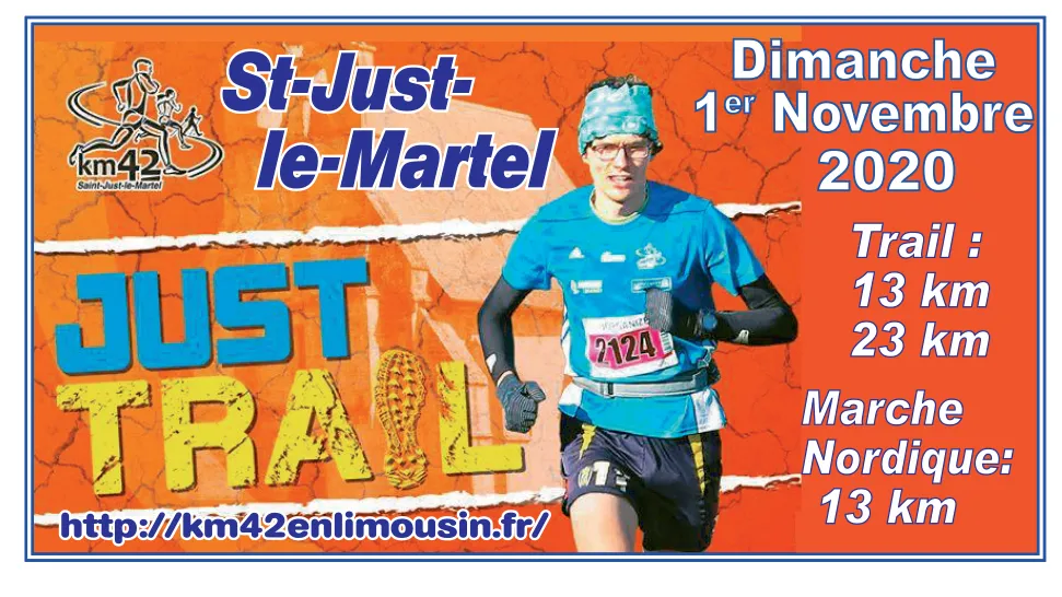 Just Trail – Saint Just le martel 2024 Inscription Résultats