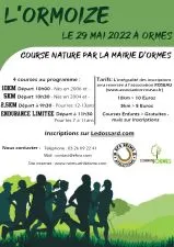 affiche de la course