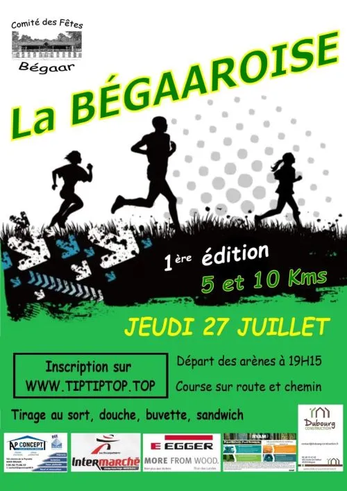 affiche de la course