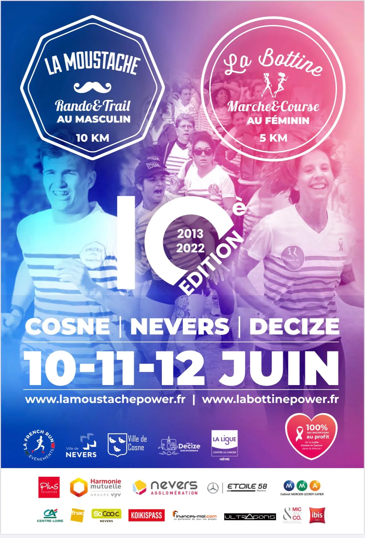 affiche de la course