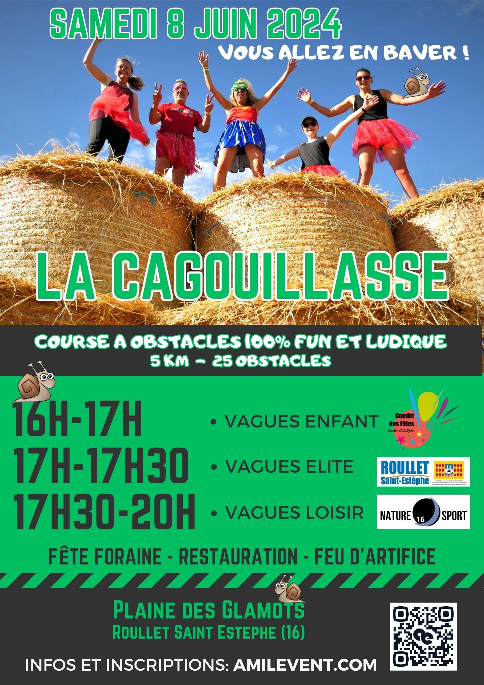 affiche de la course