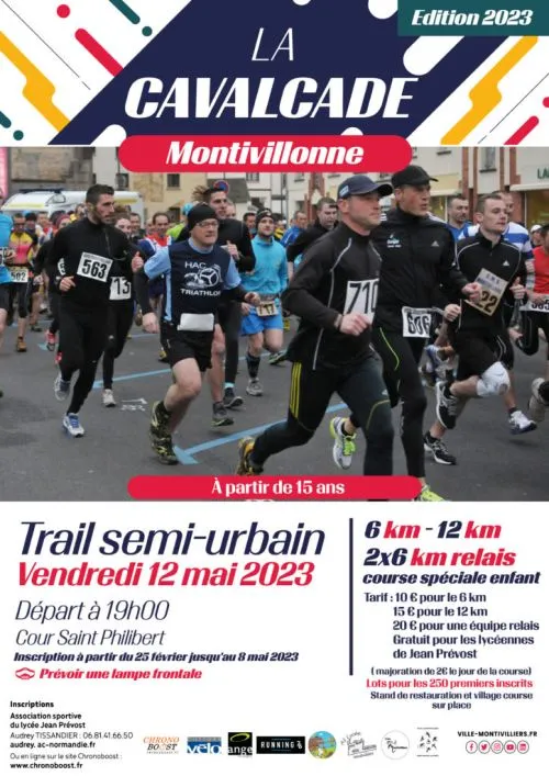 affiche de la course