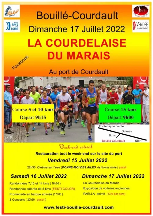 affiche de la course