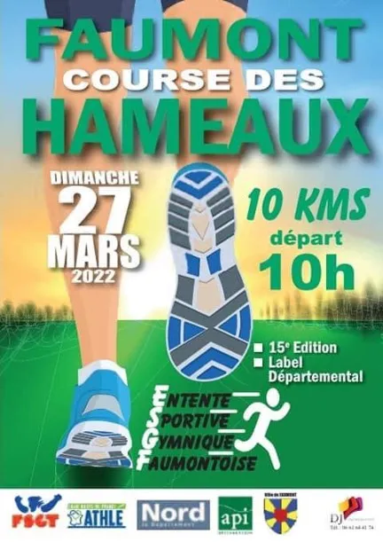 affiche de la course