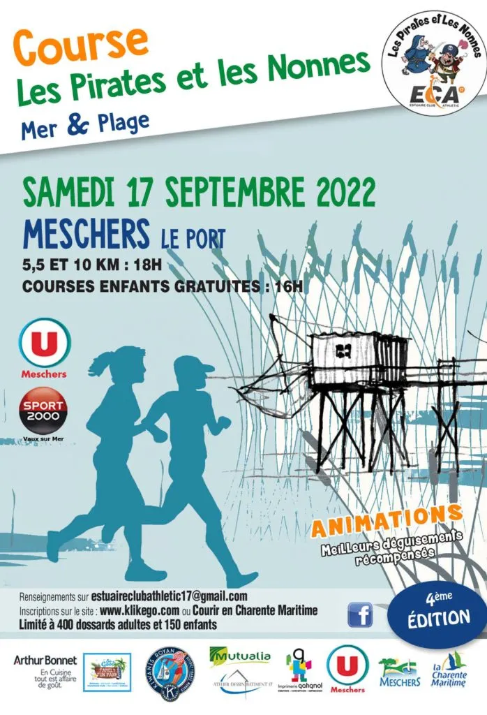 La course des Pirates et des Nonnes 2024 Inscription Résultats