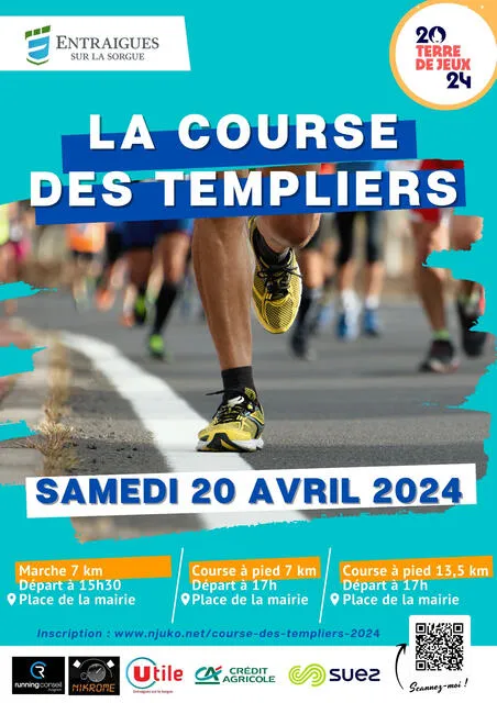 La course des Templiers 2024 Inscription Résultats