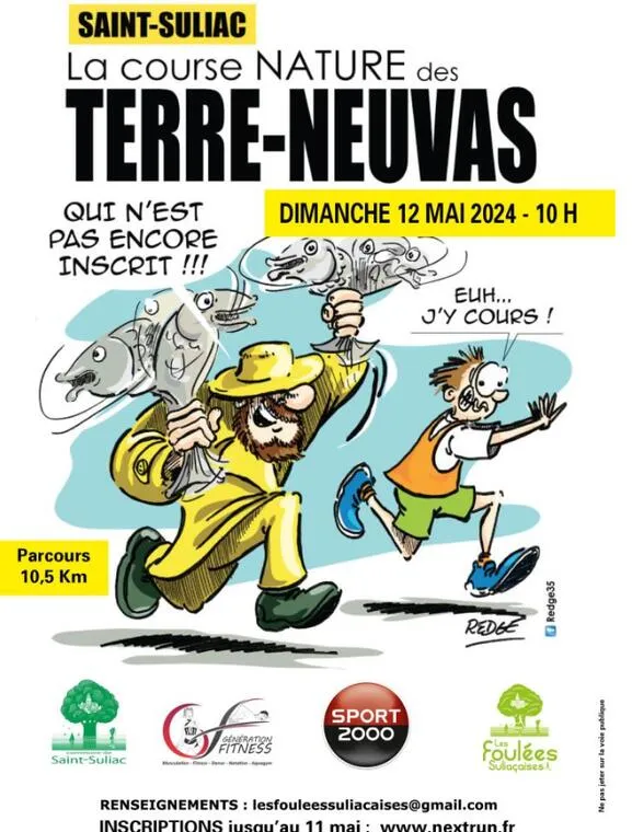 affiche de la course