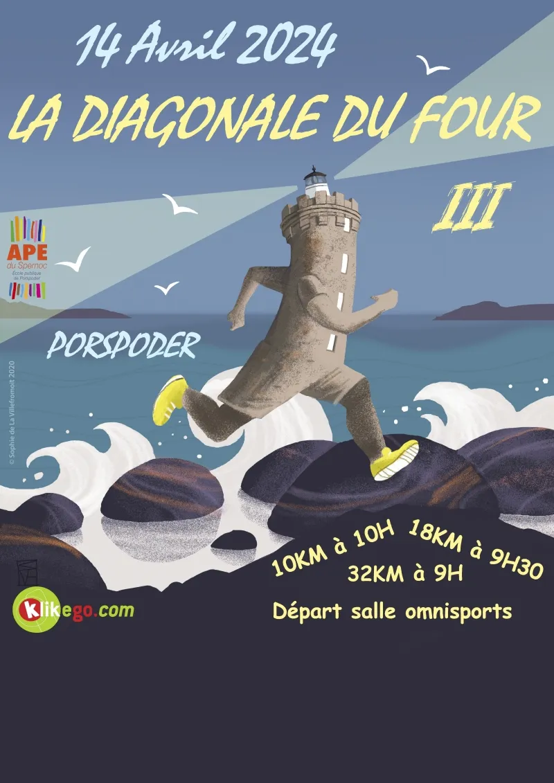 affiche de la course