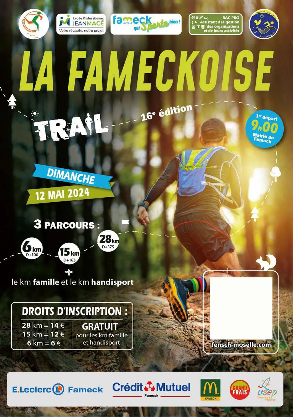 affiche de la course