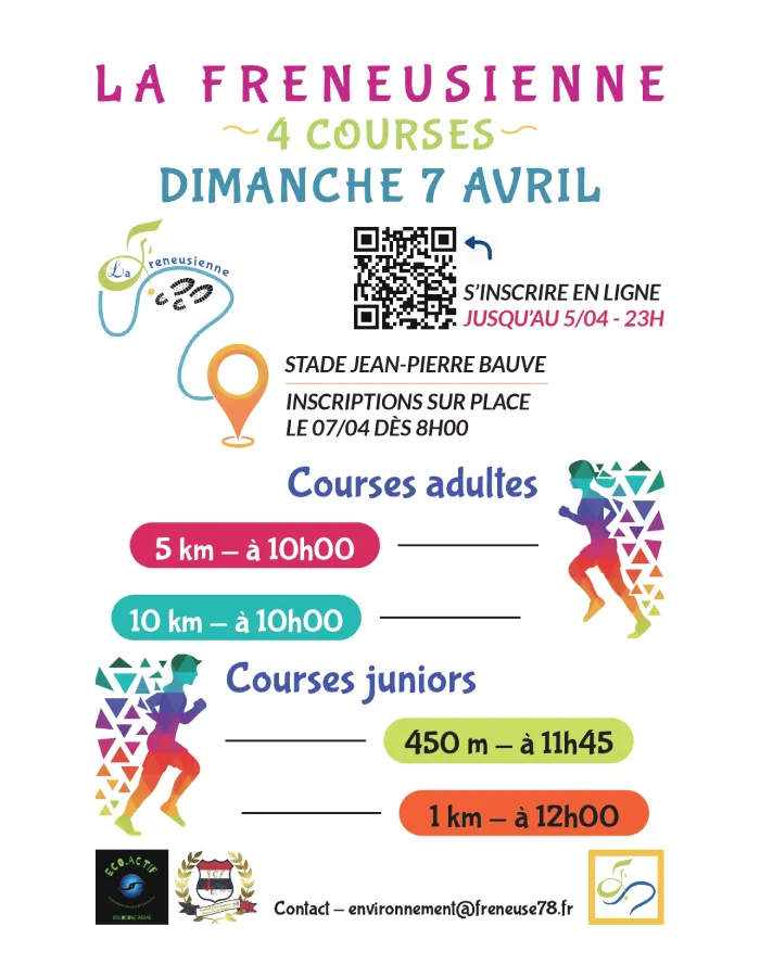 affiche de la course