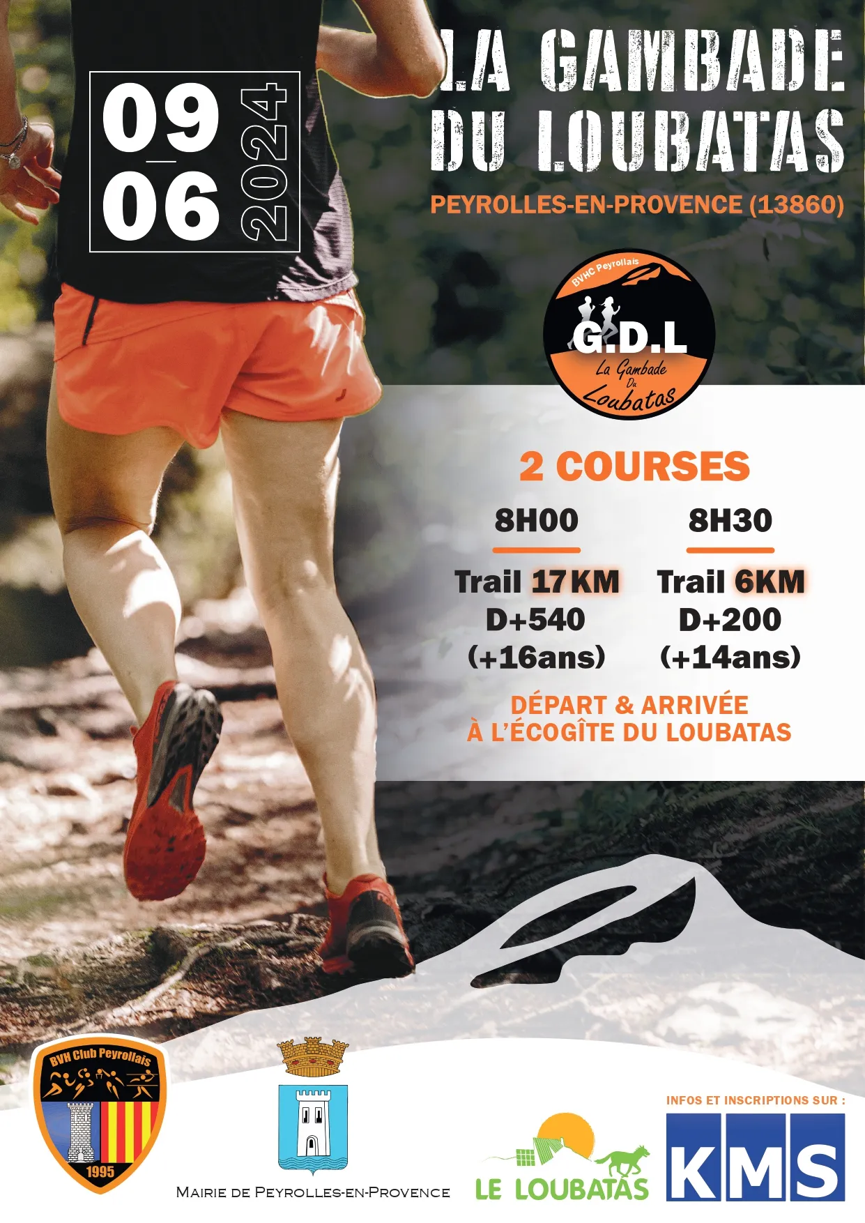 affiche de la course