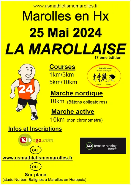 La Marollaise 2025 Inscription Résultats