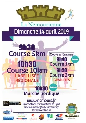 affiche de la course