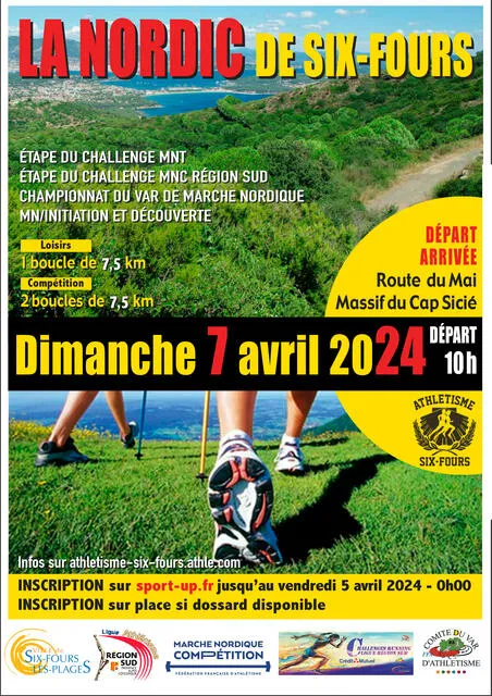 affiche de la course