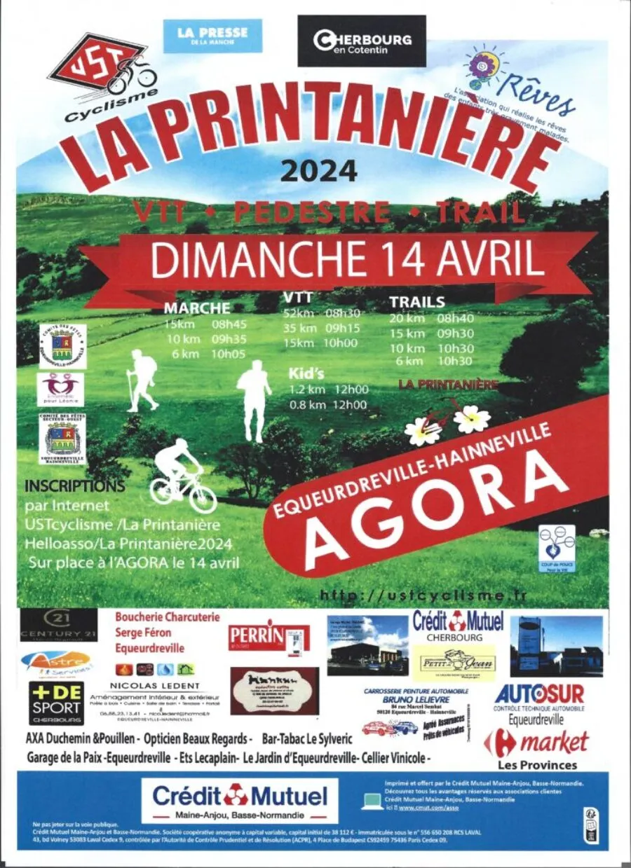 La printanière  2024 – Infos, Inscriptions, Résultats, Trace