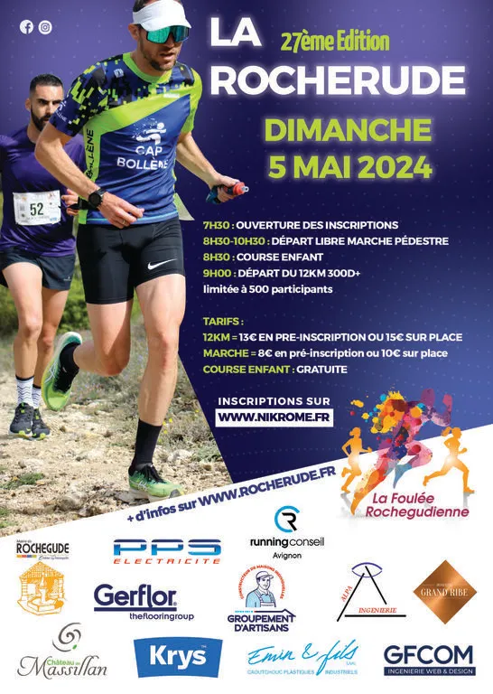 affiche de la course