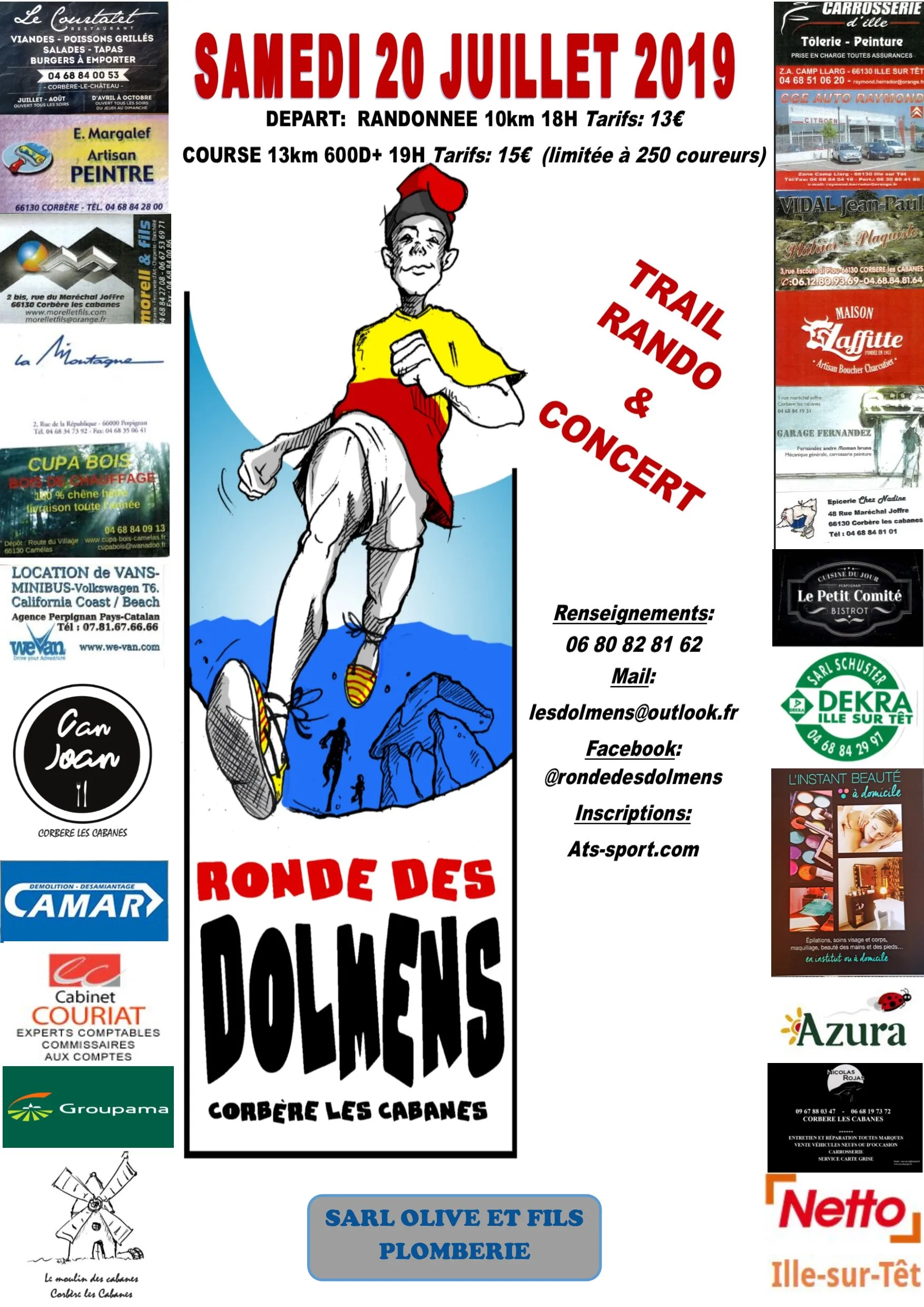 affiche de la course