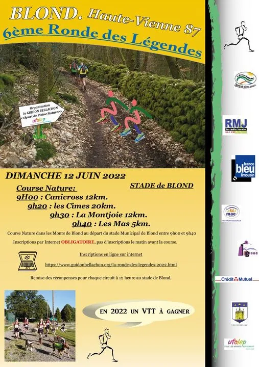 affiche de la course