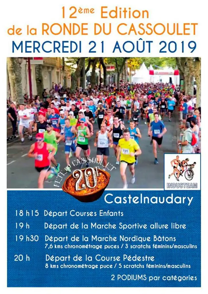 affiche de la course