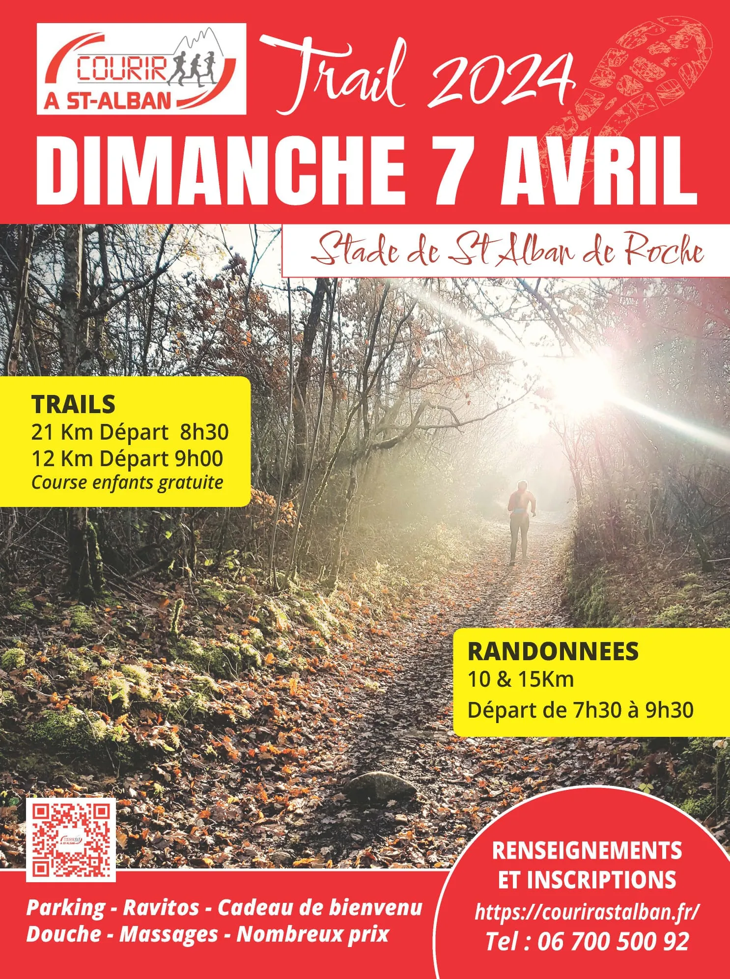 affiche de la course