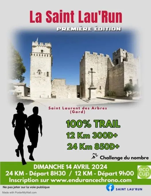 affiche de la course