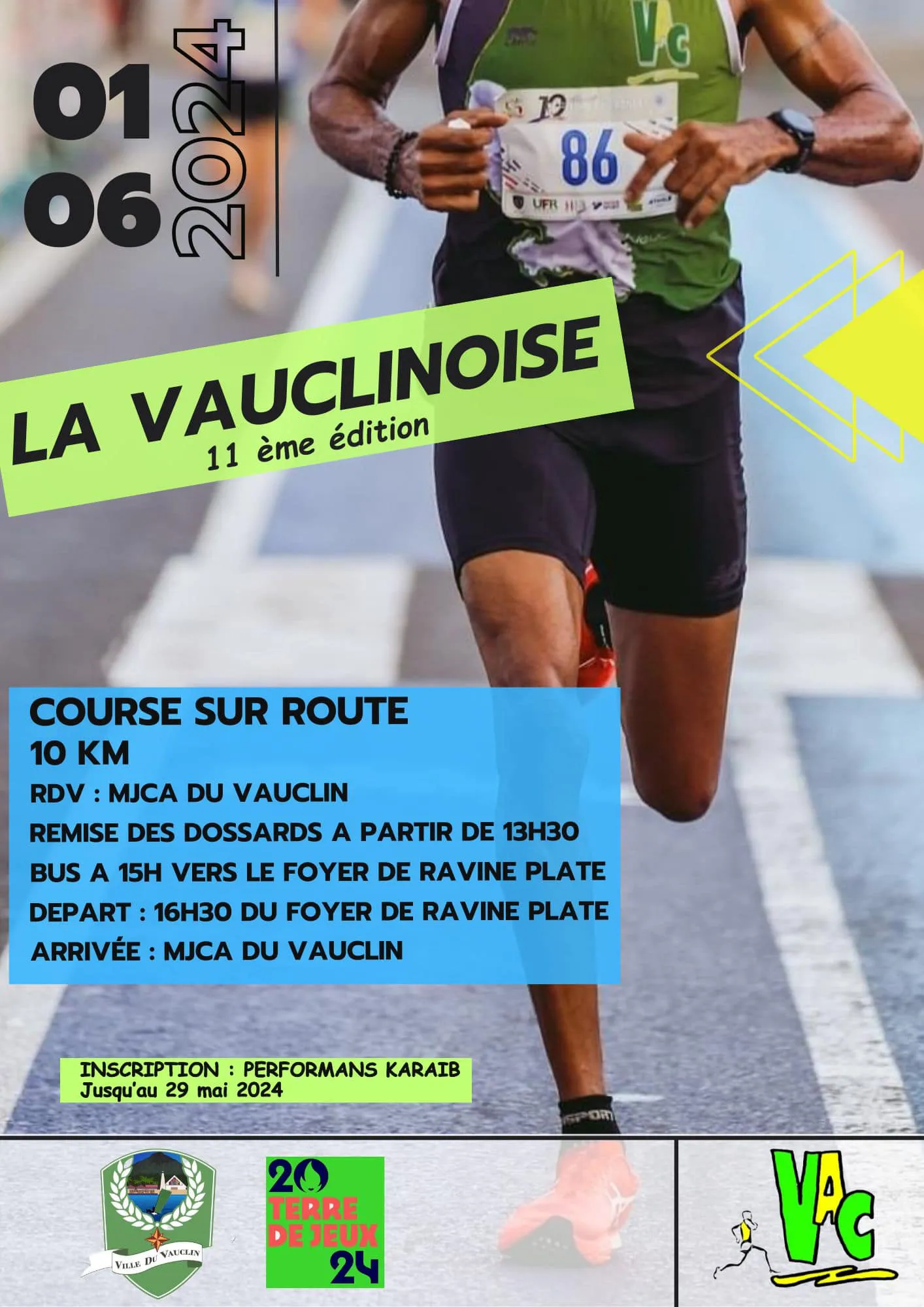 affiche de la course