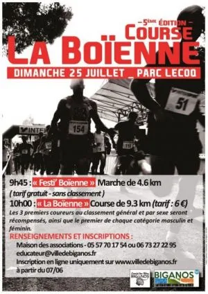 affiche de la course